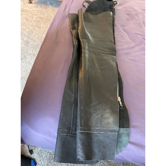 Ladies Or Girls Leather Chaps Size Small On Course - Picture 7 of 16